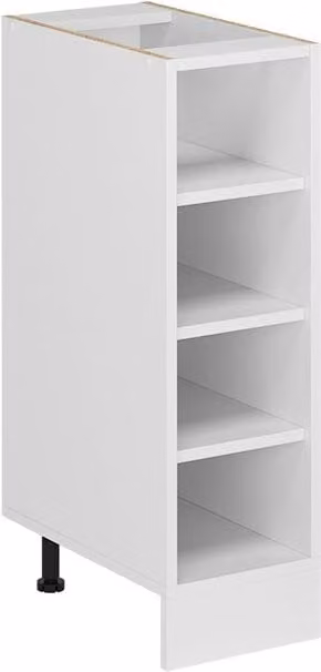 Estante de cocina Vicco R-Line blanco con estantes regulables An/P/Al: 25 x 46 x 81,6 cm