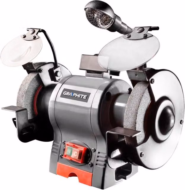 Amoladora de banco de 150 mm y 370 W color gris grafito T 59g383