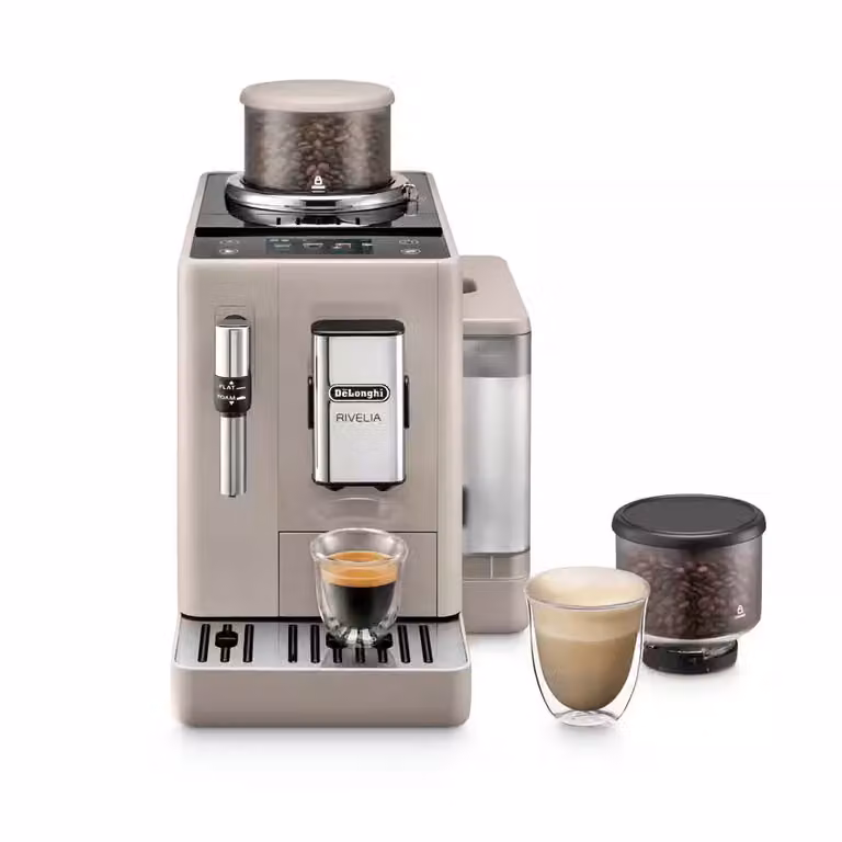 Cafetera automática De'Longhi Rivelia EXAM440.35.BG color beige