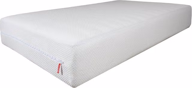 Colchón Intense para camas articuladas de espuma reflex de Mercado do Colchão en color blanco y multicolor con funda extraíble