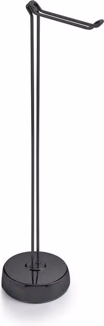 Portarrollos de reserva de pie KIAMAMI VALENTINA en metal negro mate