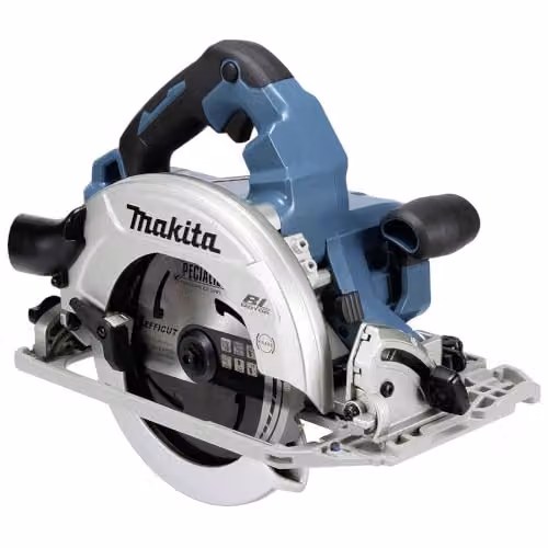Sierra circular inalámbrica Makita DHS782ZJ en color azul con sistema MAKPAC (2 x 18 V)