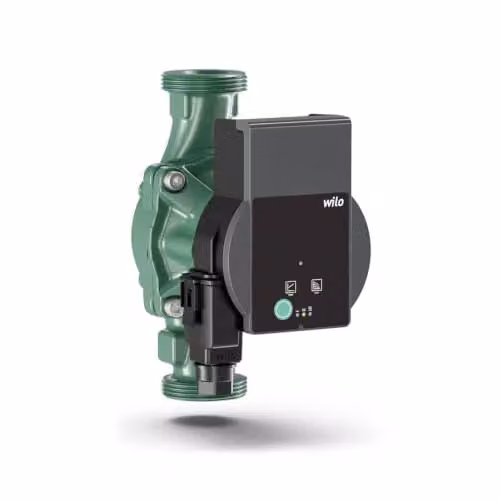 Circulador para calefacción Wilo Atmos Pico 25/1-6-130 verde con rotor húmedo y pantalla de visualización, distancia entre ejes: 130 mm