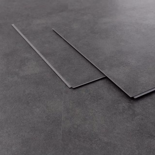 Suelo vinílico ML Design Modern Living NK34 con sistema de encaje click, aspecto piedra gris, impermeable, 7,44 m² (An: 61 cm, P: 30,5 cm, Al: 0,4 cm)