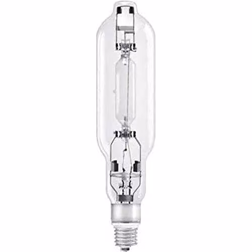 Lámpara de descarga Osram Powerstar HQI-T 2000W con base E40, luz blanca fría y acabado transparente