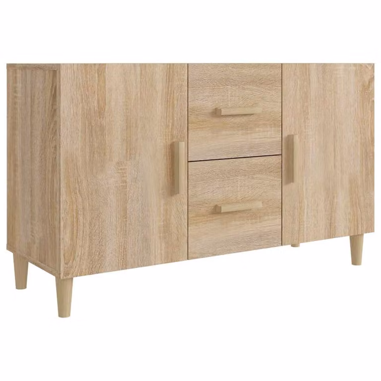 Aparador de madera de ingeniería vidaXL en color roble sonoma, An/P/Al: 100 x 36 x 60 cm