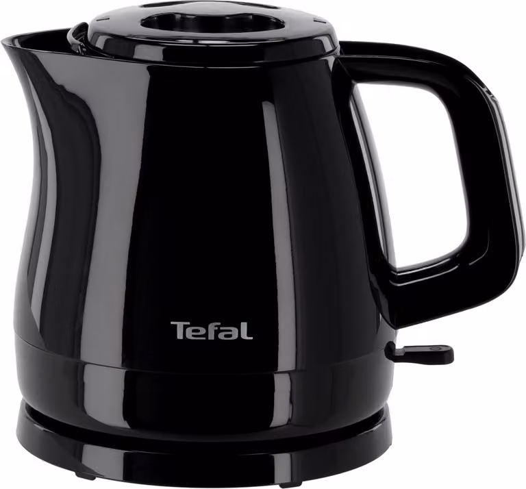 Hervidor Tefal Negro de 0,8 l con 2400 W, apagado automático y filtro antical