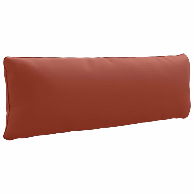 Cojín de respaldo rectangular vidaXL PUTTEN de 1 pieza en poliéster color rojo