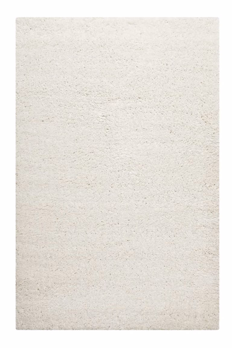 Alfombra de pelo largo Wecon Home color beige, An/P: 160 x 225 cm