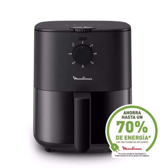 Freidora de aire Moulinex Easy Fry Essential de 3,5 L en negro
