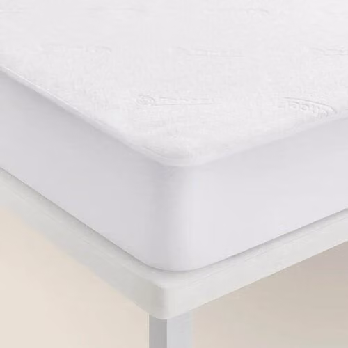 Protector de colchón Pikolin impermeable y transpirable de Tencel en color blanco An/P/Al: 140 x 190 x 32 cm