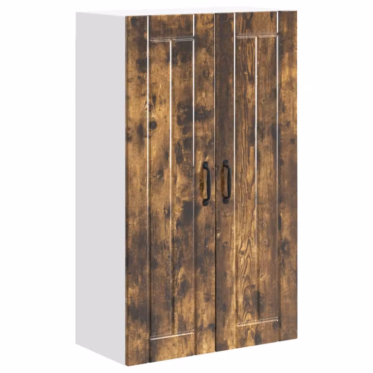 Armario de pared para cocina vidaXL LUCCA en color marrón, An/P/Al: 60 x 31 x 100 cm