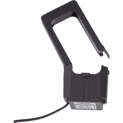 Transformador de corriente WAGO 855-51051000-000 color negro con corriente primaria de 1000 A y secundaria de 1 A, orificio de paso de 85 x 42 mm