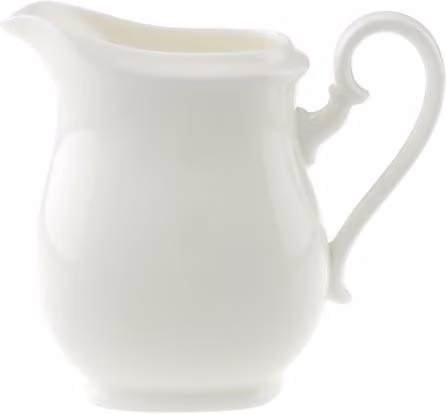 Jarra de leche Villeroy & Boch Royal de cerámica blanca de 0,25 l