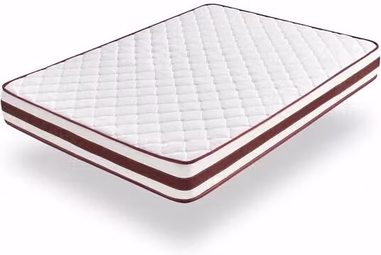 Colchón Supersoft First Class Edition de Moonia en color blanco con espuma viscoelástica, An/P/Al: 80 x 190 x 21 cm