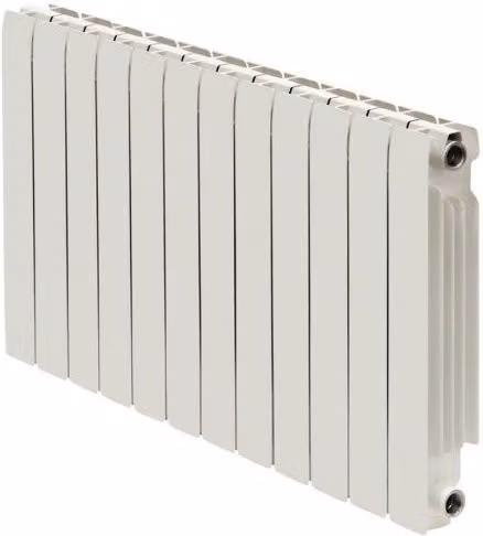 Radiador de agua Ferroli Europa C 700 de 12 elementos en aluminio color blanco