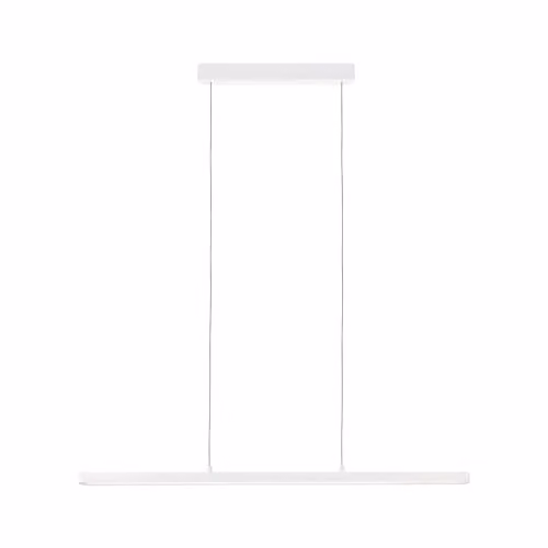 Lámpara colgante LED Lento Paulmann en color blanco, regulable y con luz cálida de 2700 K, ideal para salón o cocina