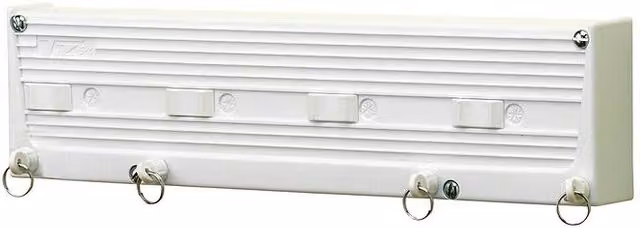 Tendedero de pared CUNCIAL TZ S4 extensible en color blanco con 20 m de cuerda y Ancho: 37 cm