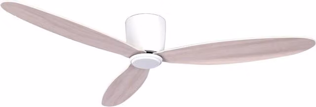 Ventilador de techo DC Airfusion Radar Lucci Air color blanco de 132 cm