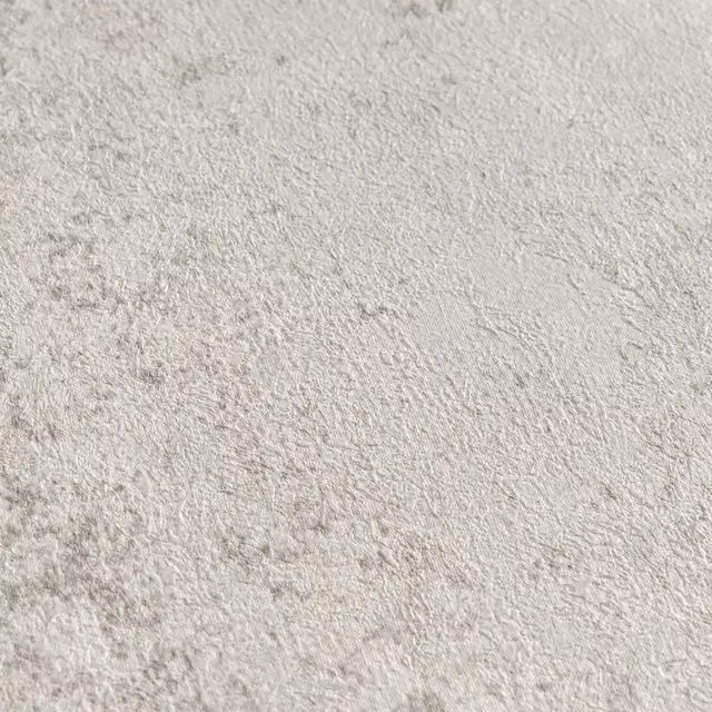 Empapelado Vinílico Profhome Efecto Estuco con Acentos Metálicos y Acabado Satinado en Gris y Beige, 5,33 m2