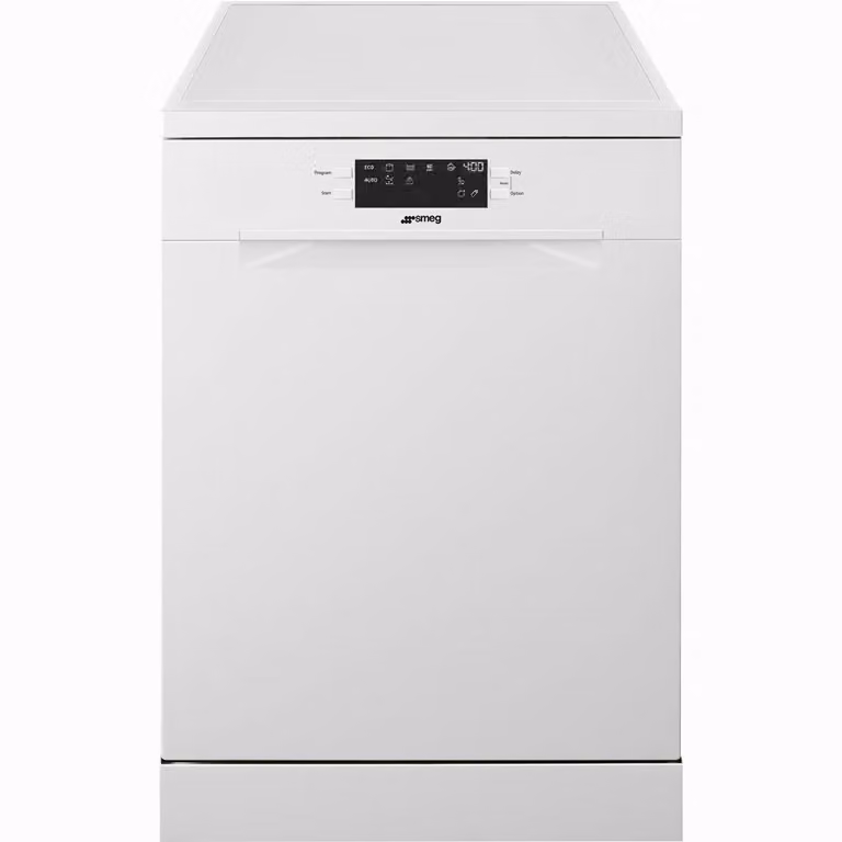 Lavavajillas Smeg LVS262EB de 13 servicios, color blanco, clase E y 60 cm