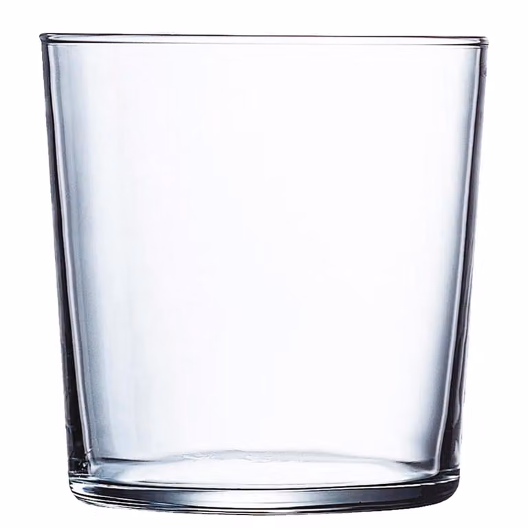 Juego de 12 vasos altos tipo pinta Luminarc de vidrio transparente de 36cl