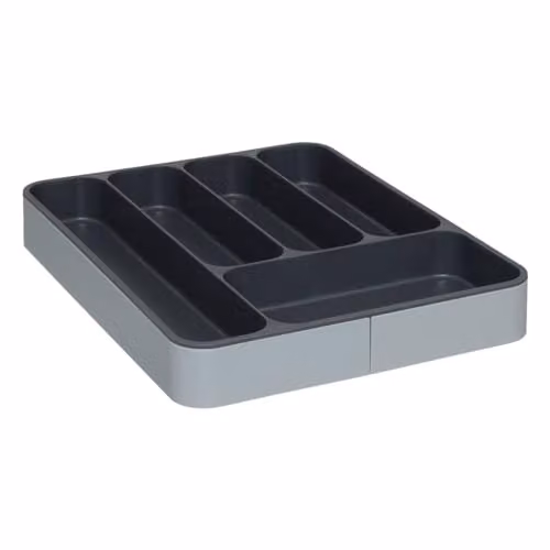 Cubertero extensible 5five Simply Smart en color gris y multicolor para tu cocina