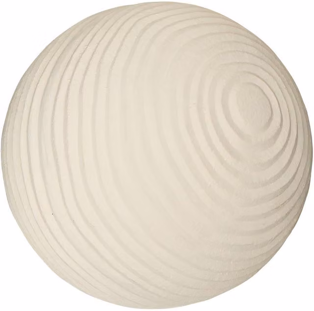 Objeto decorativo de exterior Bili Bola de Atmosphera, color blanco, Diámetro: 34 cm