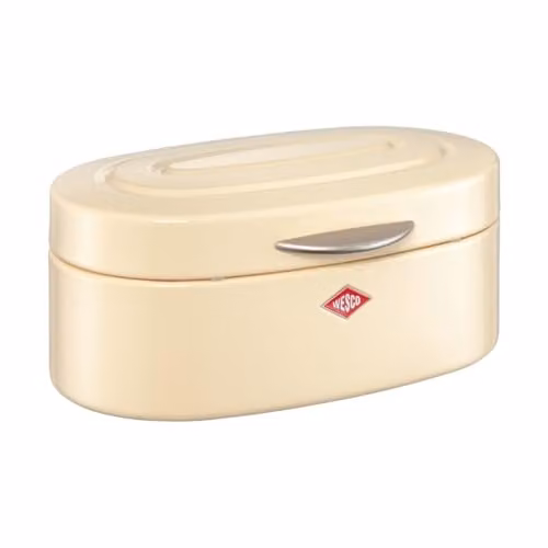 Panera individual Elly de WESCO en color beige con diseño ventilado y acabado en metal, An/P/Al: 19 x 14 x 23 cm