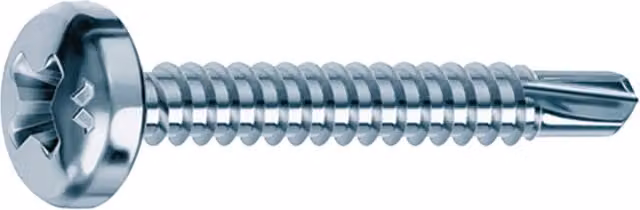 Tornillo autoperforante de acero inoxidable plateado AMBROVIT 420 x 320 mm