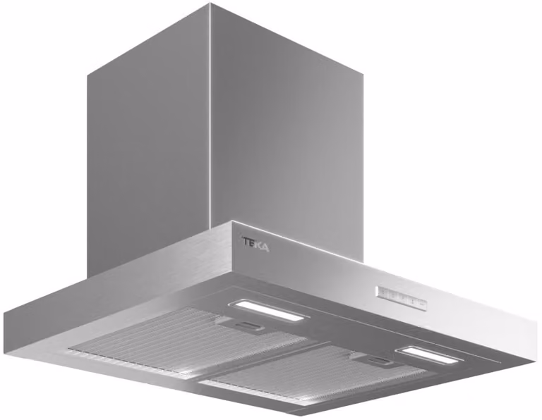 Campana decorativa bajo mueble Teka DSF66370KCSIX en acero inoxidable color plata, 60 cm, 650 m³/h, Clase A++