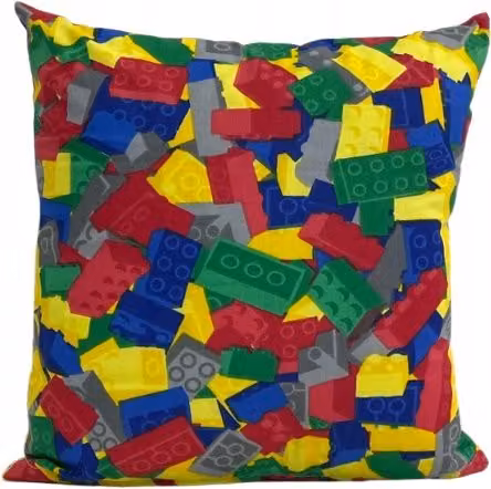 Funda de almohada infantil Jaśka de Doratex en algodón multicolor de 40 x 40 cm