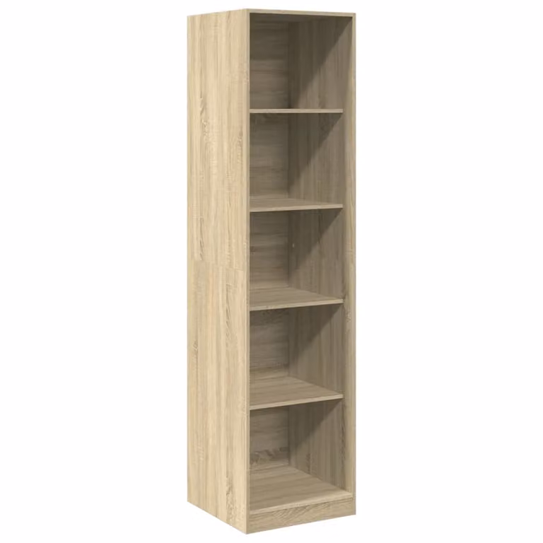 Armario de madera contrachapada vidaXL color roble An/P/Al: 50 x 50 x 200 cm