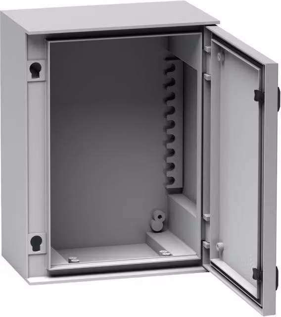 Armario de pared Schneider Electric en plástico gris, An/P/Al: 84,7 x 63,6 x 30 cm