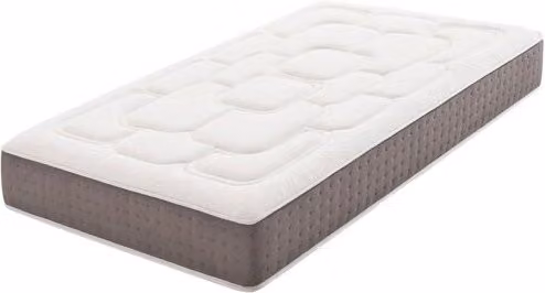 Colchón de espuma viscoelástica Moonia King Max Multizone en color blanco, An/P/Al: 135 x 190 x 30 cm