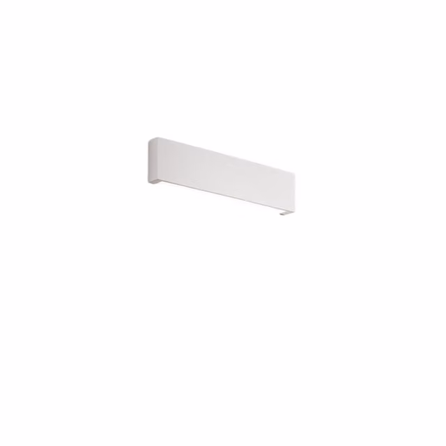 Aplique de pared LED Perenz de 12 W en blanco mate, luz cálida de 3000 K y 960 lm con difusor pintable