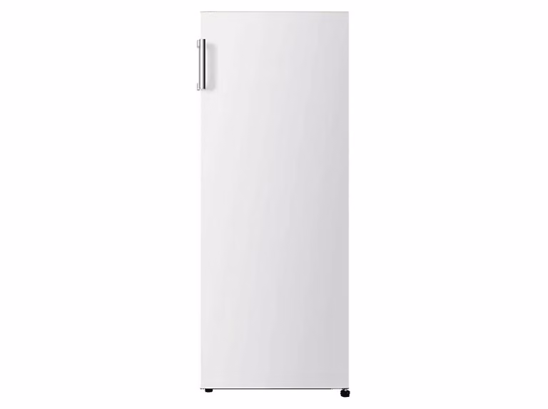 Congelador vertical OK OFZ 451 E W de 165 l en color blanco con altura de 143 cm