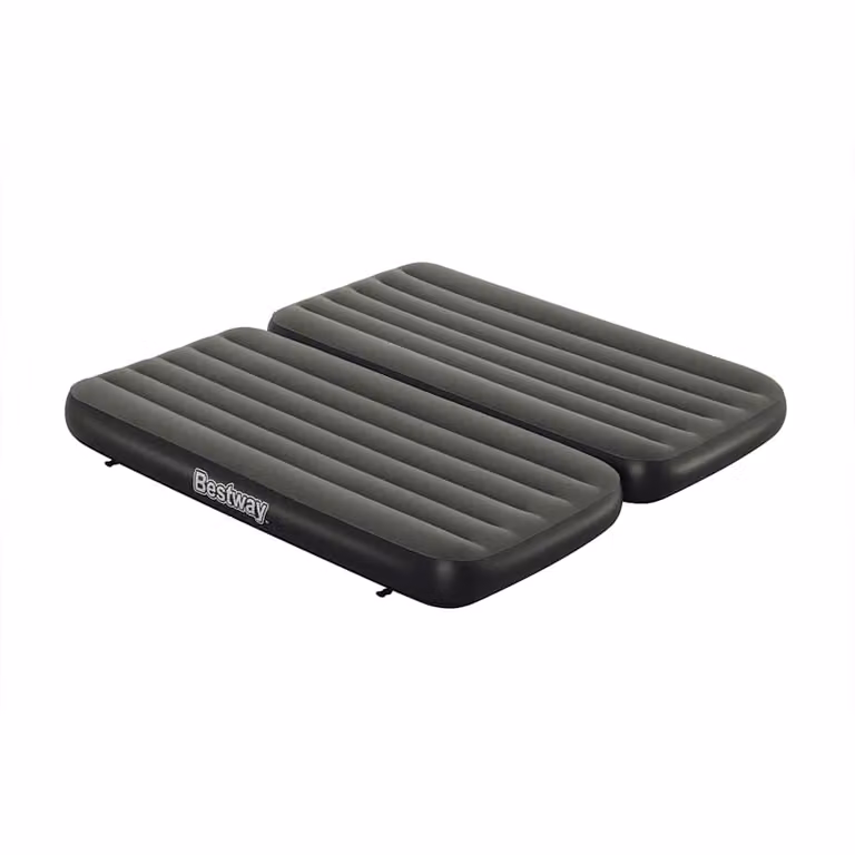 Colchón inflable 3 en 1 Bestway para adultos en negro y gris, An/P/Al: 188 x 99 x 25 cm