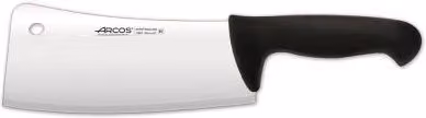 Macheta Arcos Serie 2900 de Acero Inoxidable con Mango Ergonómico en Negro y Plata