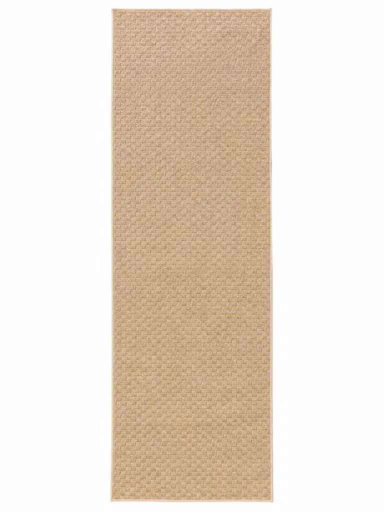 Alfombra de pasillo exterior Benuta beige An/P/Al: 77 x 240 cm