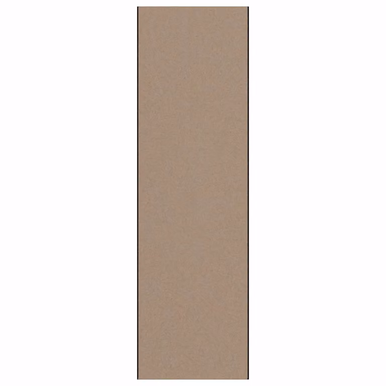 Felpudo moderno vidaXL en beige y negro de poliamida, An/P: 120 x 400 cm
