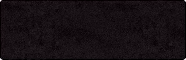 Runner de alfombra SYFAX negro de polipropileno, antideslizante y resistente a las manchas, An/P: 50 x 250 cm