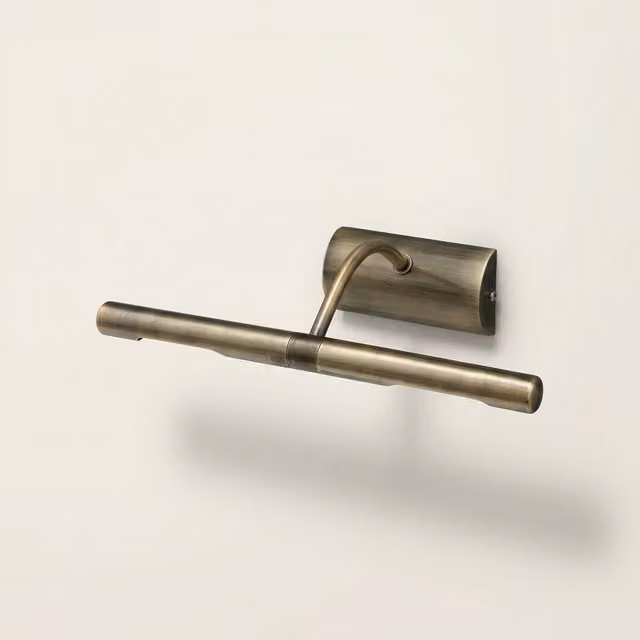 Lámpara de pared para cuadros Rabalux estilo clásico en color bronce y metal con tecnología LED G9 de 4W y luz blanca cálida 2700K