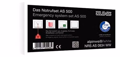 Interruptor Jung NRSAS0834 color blanco