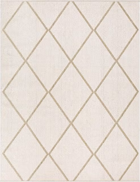 Alfombra Munico beige de estilo escandinavo, An/P: 160 x 220 cm