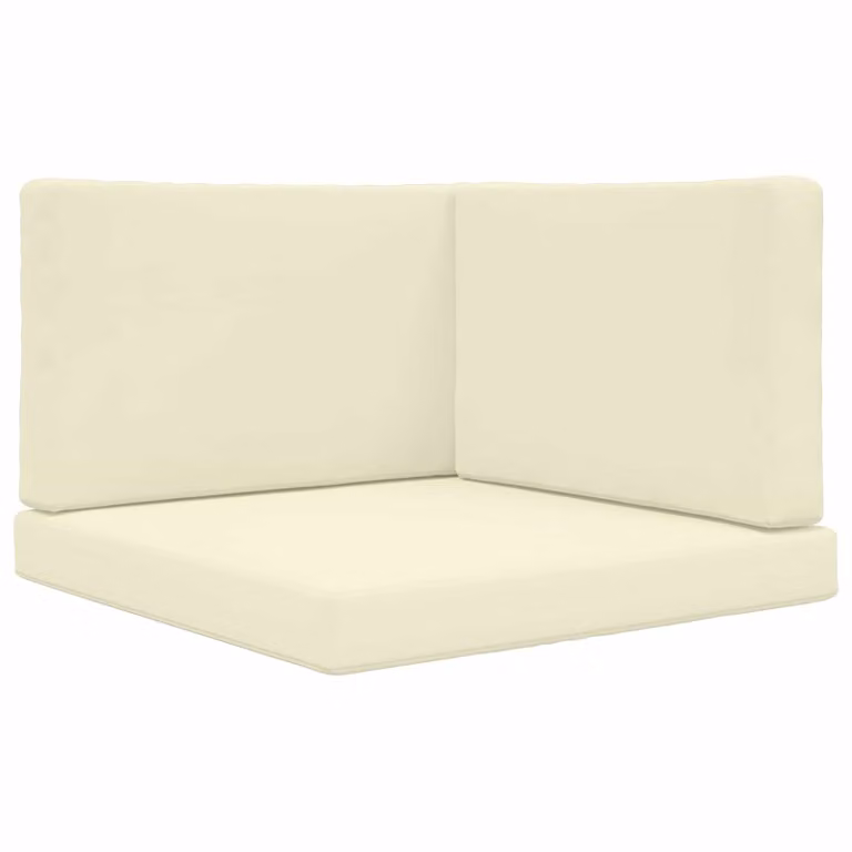Cojín para sofá de exterior vidaXL de poliéster color beige, 80 x 80 cm