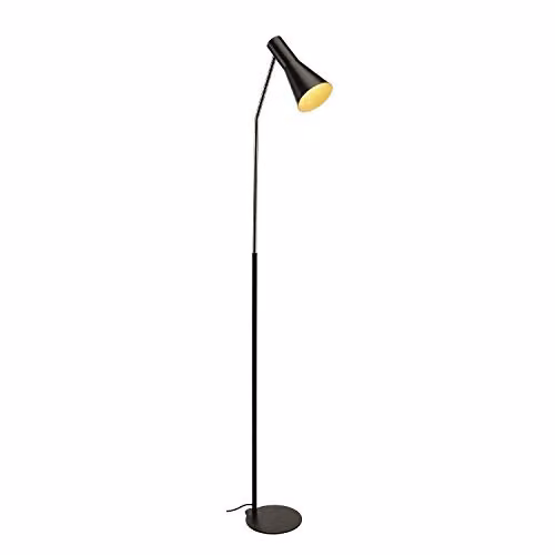 Lámpara de pie minimalista SLV PHELIA en color blanco con casquillo E27 para lectura y decoración de interiores