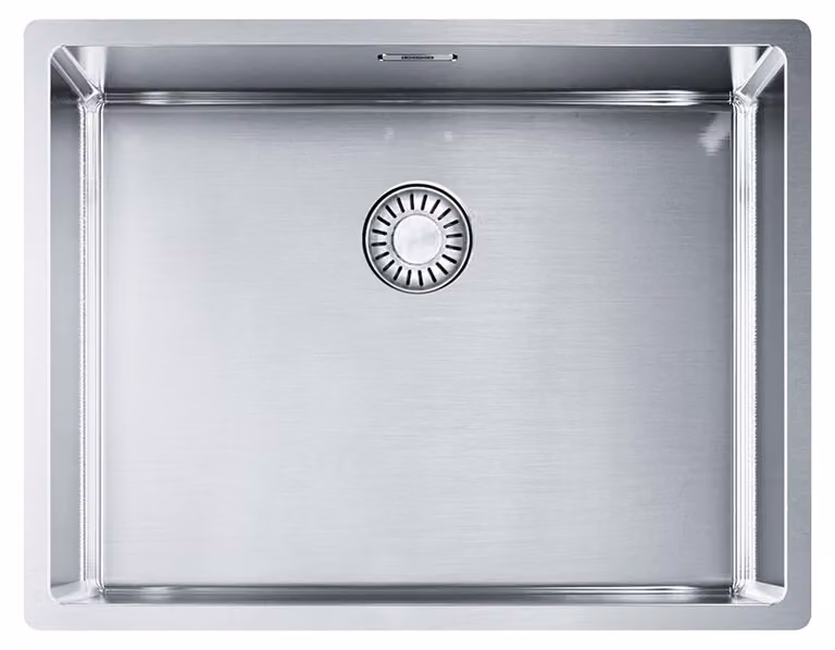 Lavabo de acero inoxidable para encastrar Franke Box BXX 210/110-54 color plata An/P/Al: 58 x 45 x 20 cm