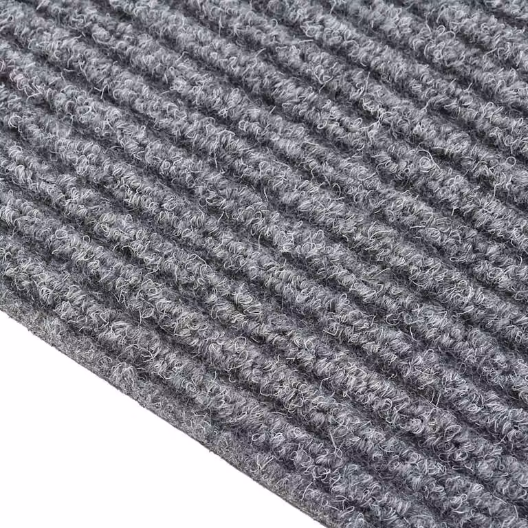 Alfombra de pasillo vidaXL atrapa suciedad y antideslizante, color gris, An/P: 100 x 350 cm