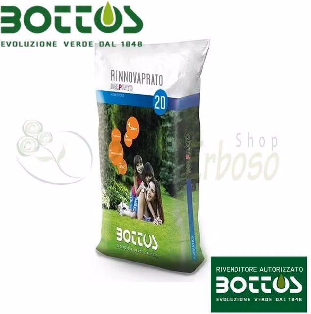Semillas para césped BOTTOS para primavera y otoño, 20 kg
